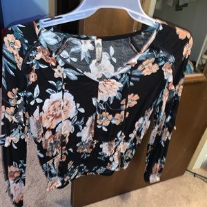 Floral long sleeve
